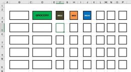 Keyboard Template in EXCEL for Casio PCR-T540 (Download link emailed)