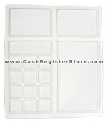 Silicone Keyboard Wet Cover for Casio SE-C300M Raised Side