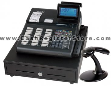 Sam4s SPS-345 Cash Register w/ Honeywell MS-9540 Laser Scanner (w/ Free Lifetime Technical Support)